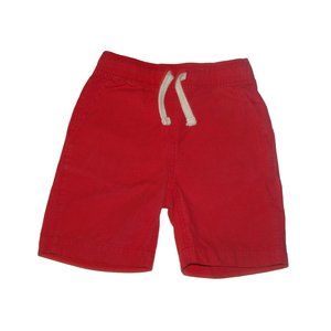 The Children's Place Uniform Pull On Red Jogger Shorts Size 5